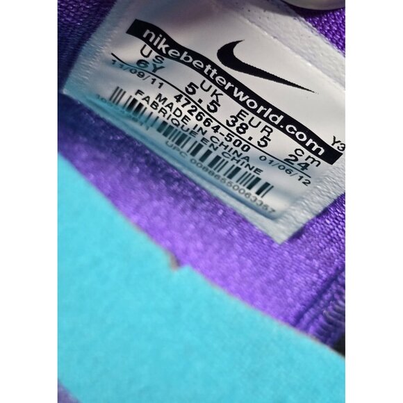 Nike LeBron 9 Summit Lake Hornets Youth Sneakers Size 6Y/Women’s 7.5  472664-500 - Picture 9 of 9